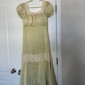 Elegant Cream Midi Dress